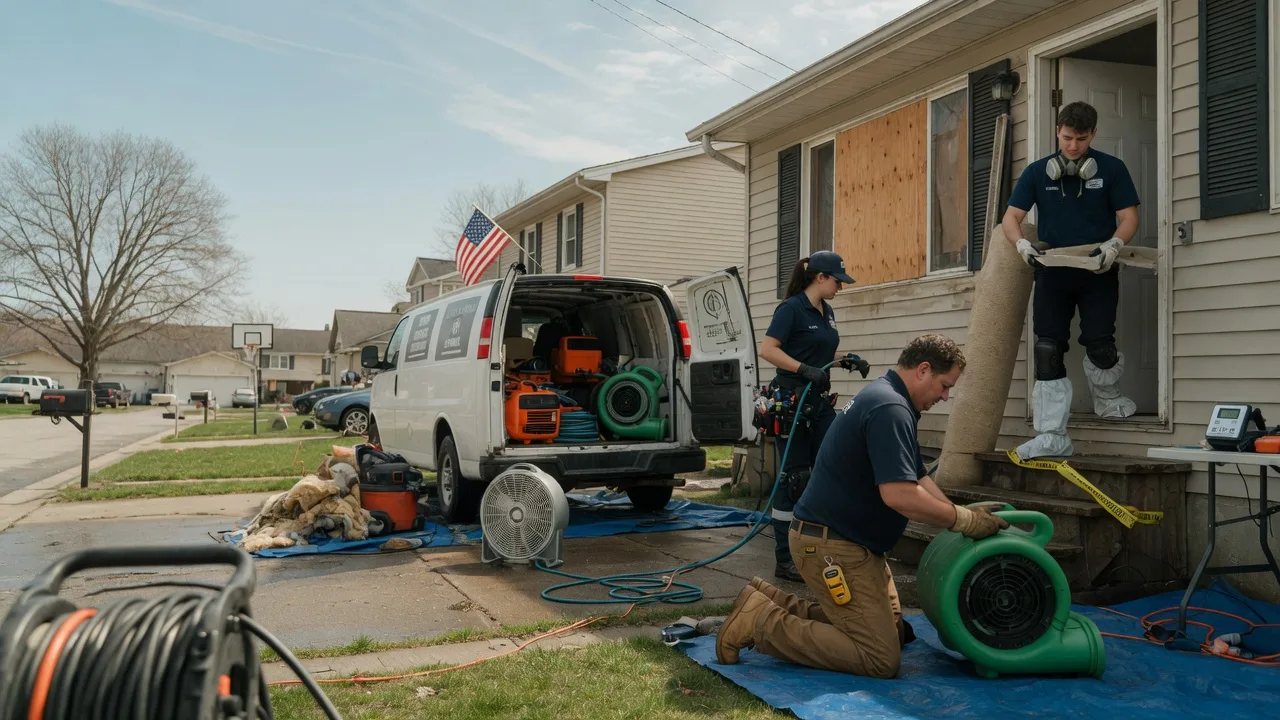 Water Damage Restoration in Somonauk, IL near me